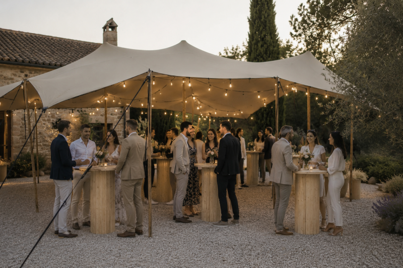 Location de tente nomade pour mariage en île de france