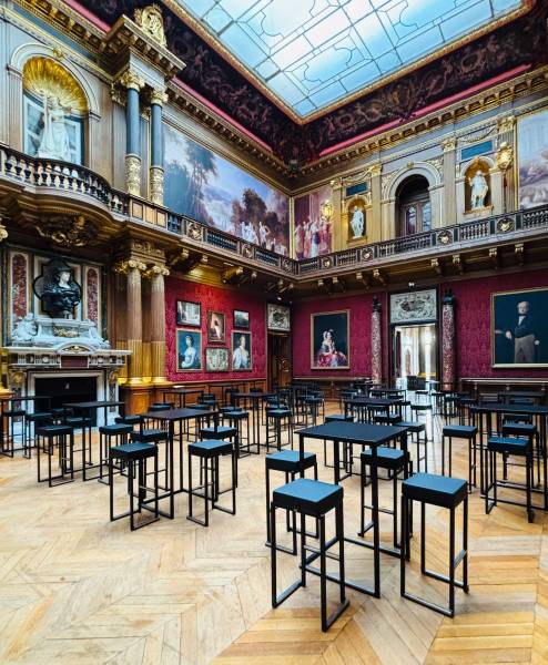 Louer du mobilier évènementiel Kubo pour réception d'entreprise dans le 77