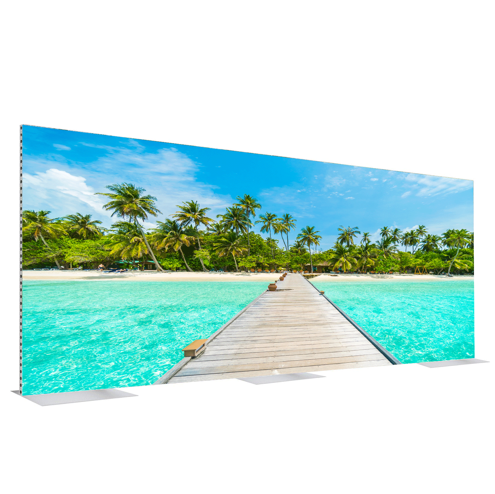 Location de mur sur le thème des caraïbes