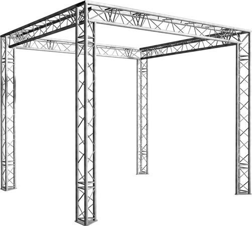 Location de structure aluminium carré à Paris