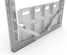 Location de support de lest pour cadre alu be matrix 