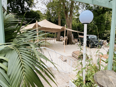 Location de grande tente nomade pour réception à Paris