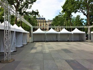 Barnum 3x3m à la location pour événement extérieur en île de France et Picardie.